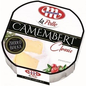 Камемберт сыр 58% 120 гр  ТМ Млековита /10 шт 